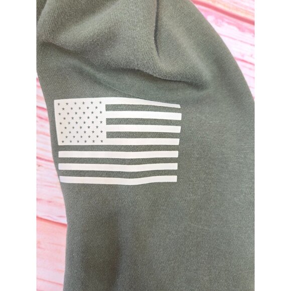 Under Armour Freedom Hoodie 3XL Loose Fit Green Camouflage Logo - Picture 7 of 8